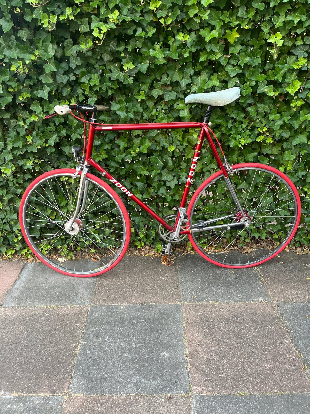 Zoon racefiets, rood, sturmey archer (vintage), 28 inch, Gebruikt, 53 tot 57 cm, Ophalen