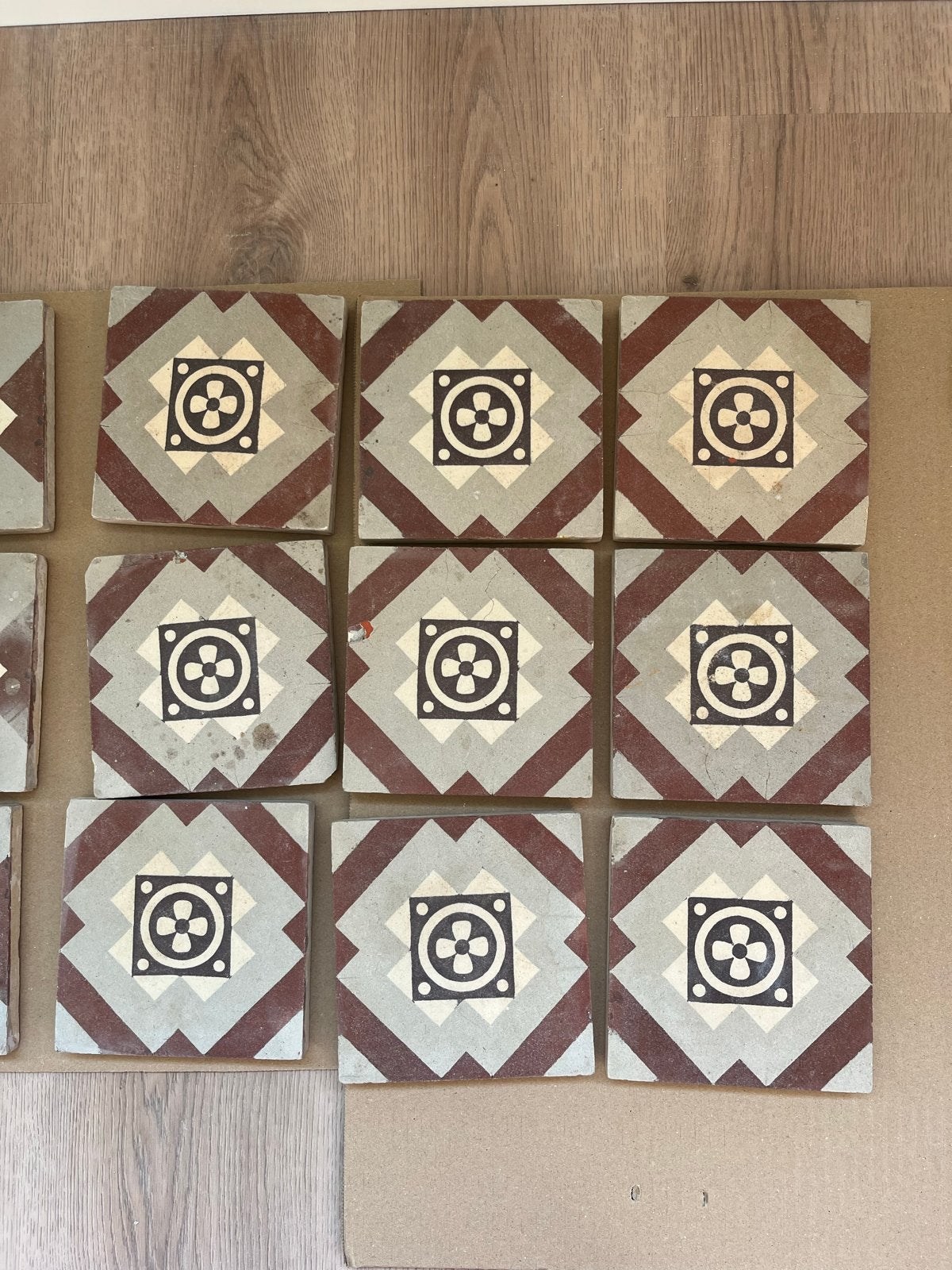 Antieke 19e-eeuwse tegels (set), Antiek en Kunst, Ophalen