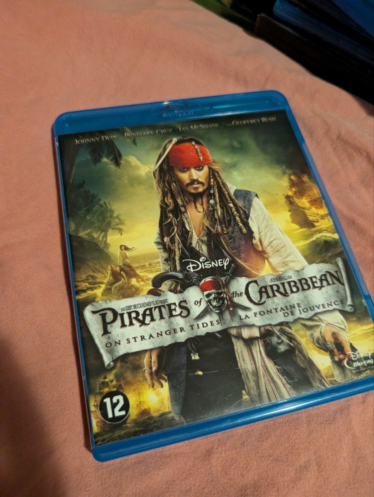 Pirates of the Caribbean: On Stranger Tides - ZGAN Blu-ray, Ophalen of Verzenden, Zo goed als nieuw, Avontuur