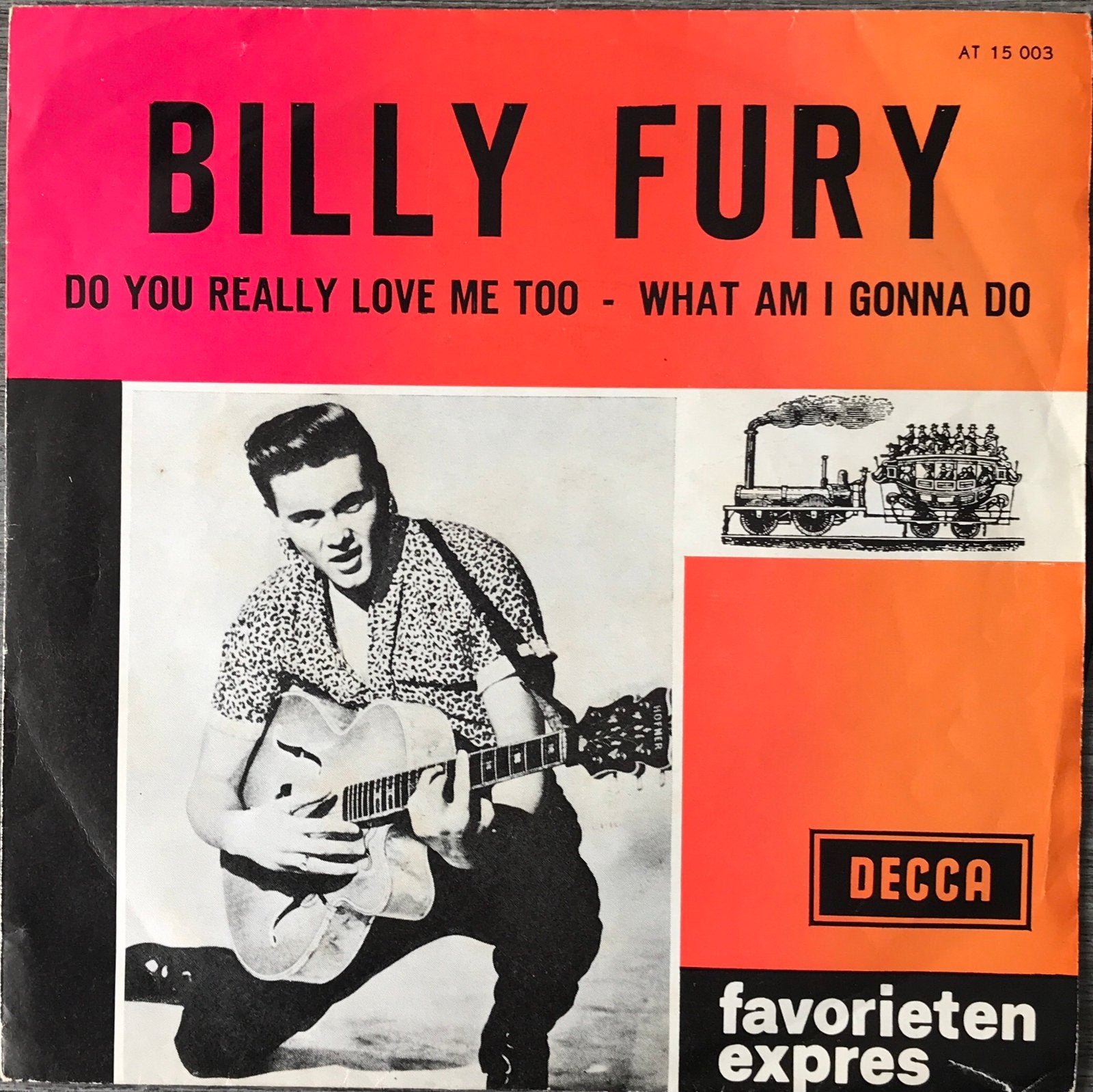BILLY FURY - Do you really love me too (NL64)HEEL MOOI(UK13)