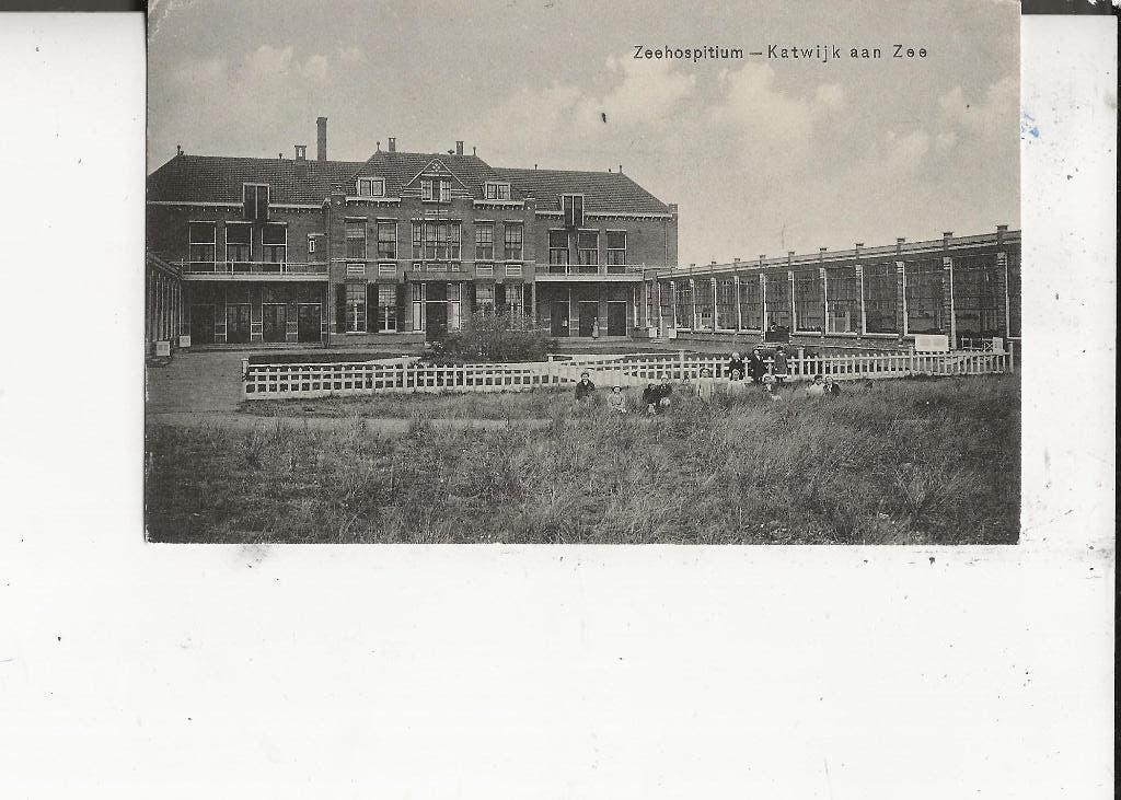 Katwijk aan Zee Zeehospitium 3-8-1913 C de Best, Verzamelen, Ophalen of Verzenden, Voor 1920, Gelopen, Zuid-Holland