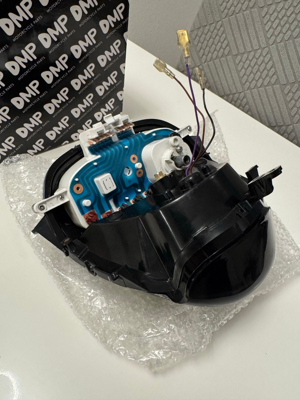 Zip Display/Teller met Optimus Pr LED Koplamp Smoke - 10k km, Ophalen of Verzenden, Gebruikt, Koplamp, Piaggio