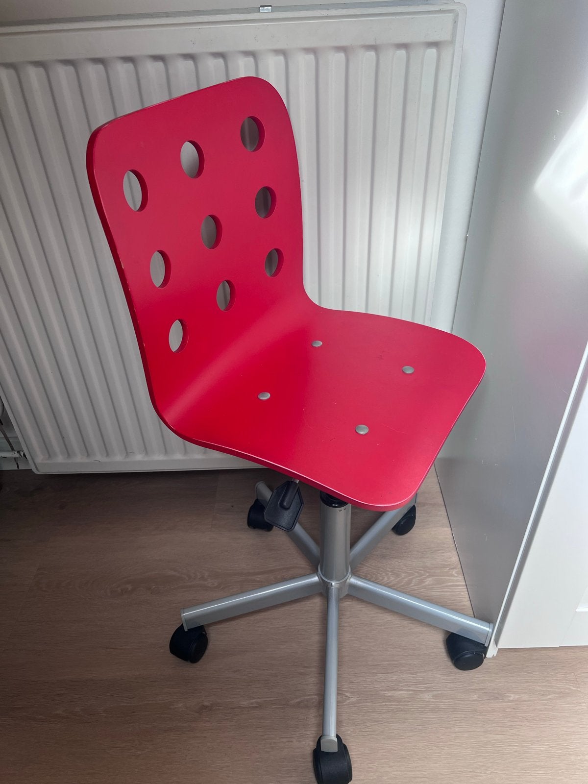 Leuke rode Ikea bureaustoel!, Ophalen, Gebruikt, Rood, Bureaustoel