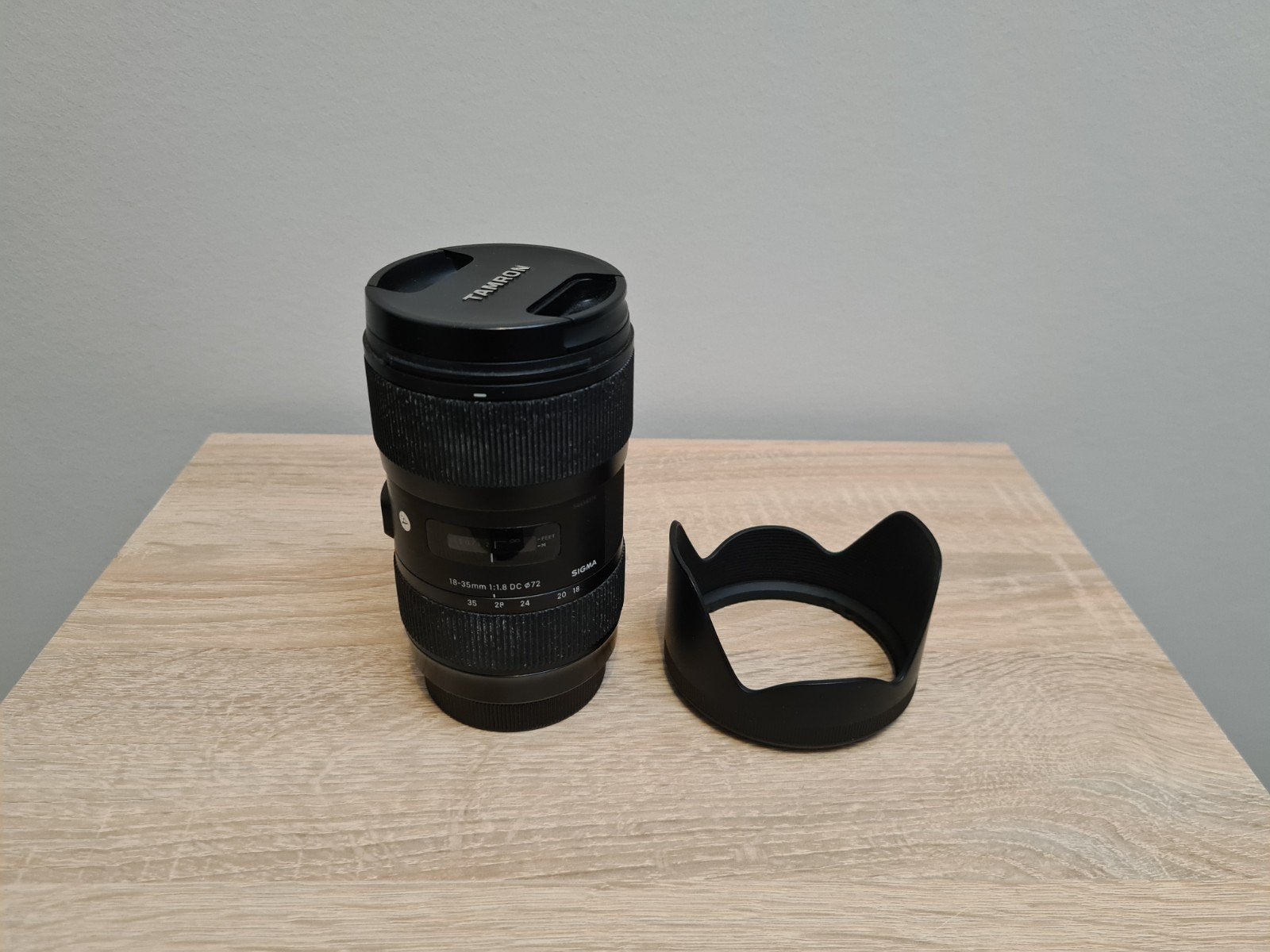 Sigma 18-18-35 1.8 Canon vatting, Audio, Tv en Foto, Fotografie | Lenzen en Objectieven, Gebruikt, Canon EF, Sigma, Handmatige focus