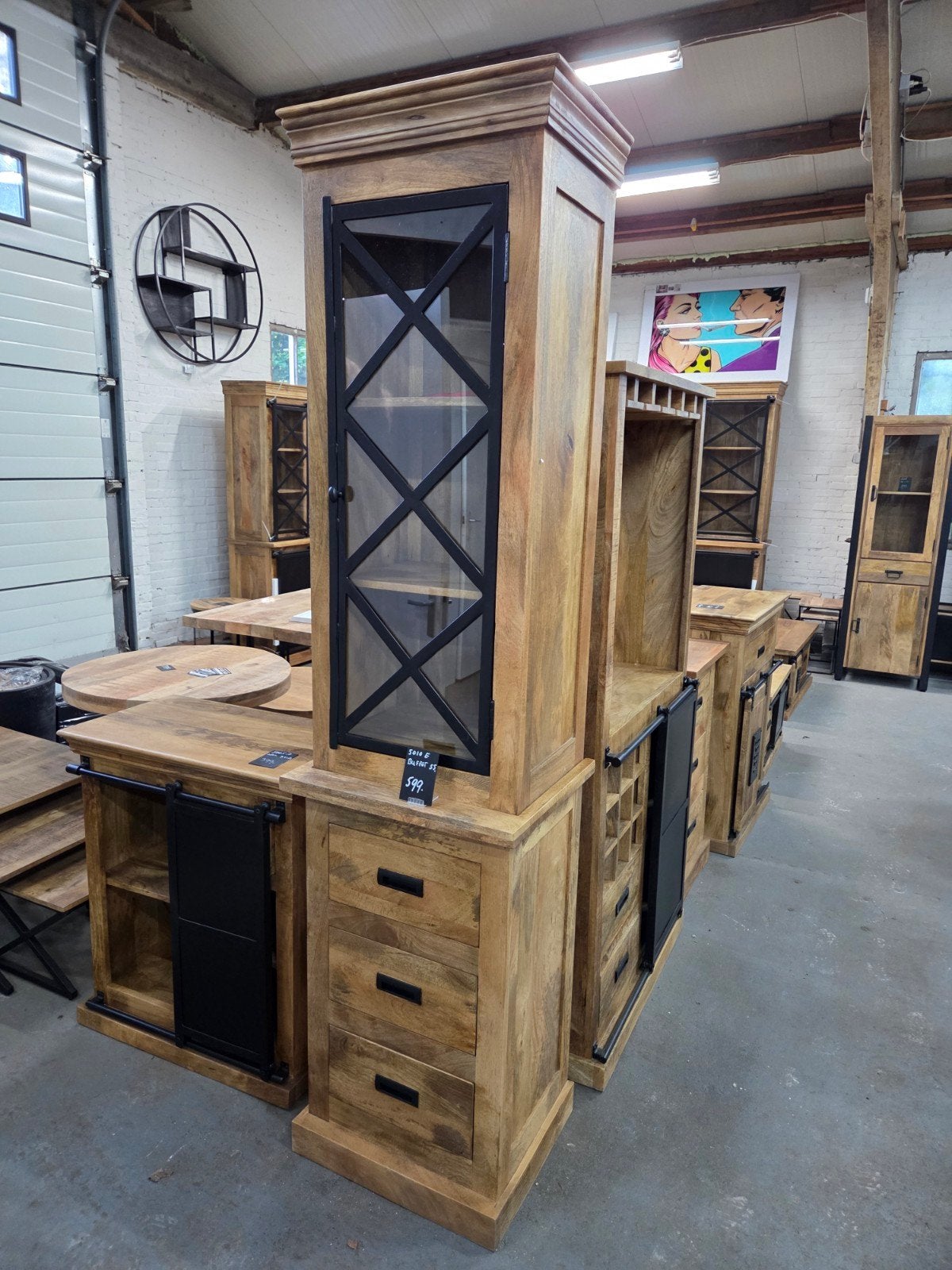 Foto 14 van Mooie Nieuwe Mangohouten Buffetkasten