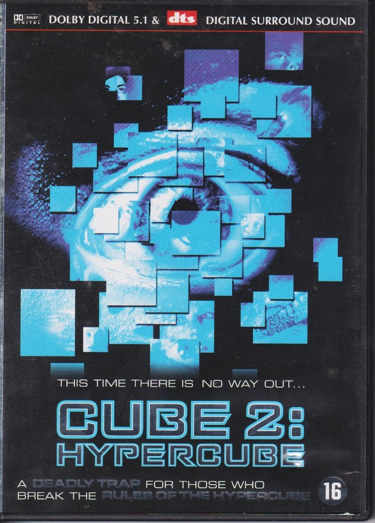 Cube 2 - Hypercube, Vanaf 16 jaar, Ophalen of Verzenden, Zo goed als nieuw, Overige genres