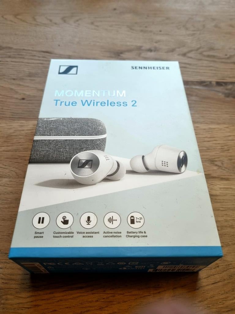 Sennheiser Momentum True Wireless 2 Oordopjes, Ophalen of Verzenden, Zo goed als nieuw, Sennheiser, Draadloos