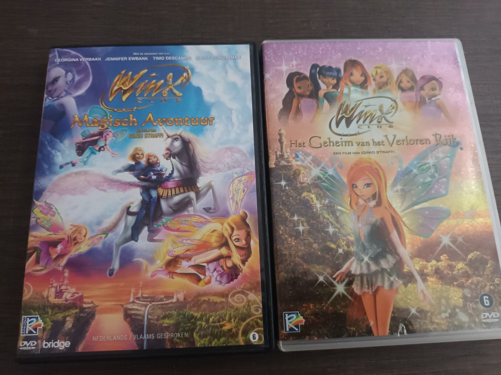 2 films Winx Club, Alle leeftijden, Ophalen of Verzenden, Zo goed als nieuw, Amerikaans