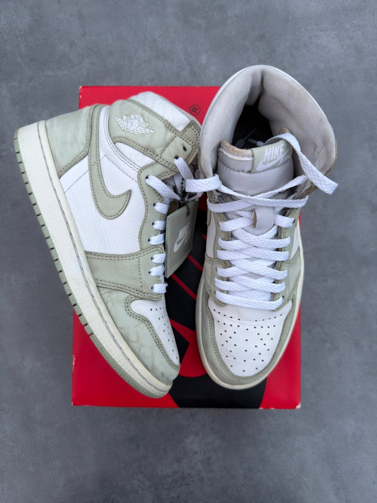 Nike Air Jordan 1 High Seafoam - Maat 39, --, Ophalen of Verzenden, --, --
