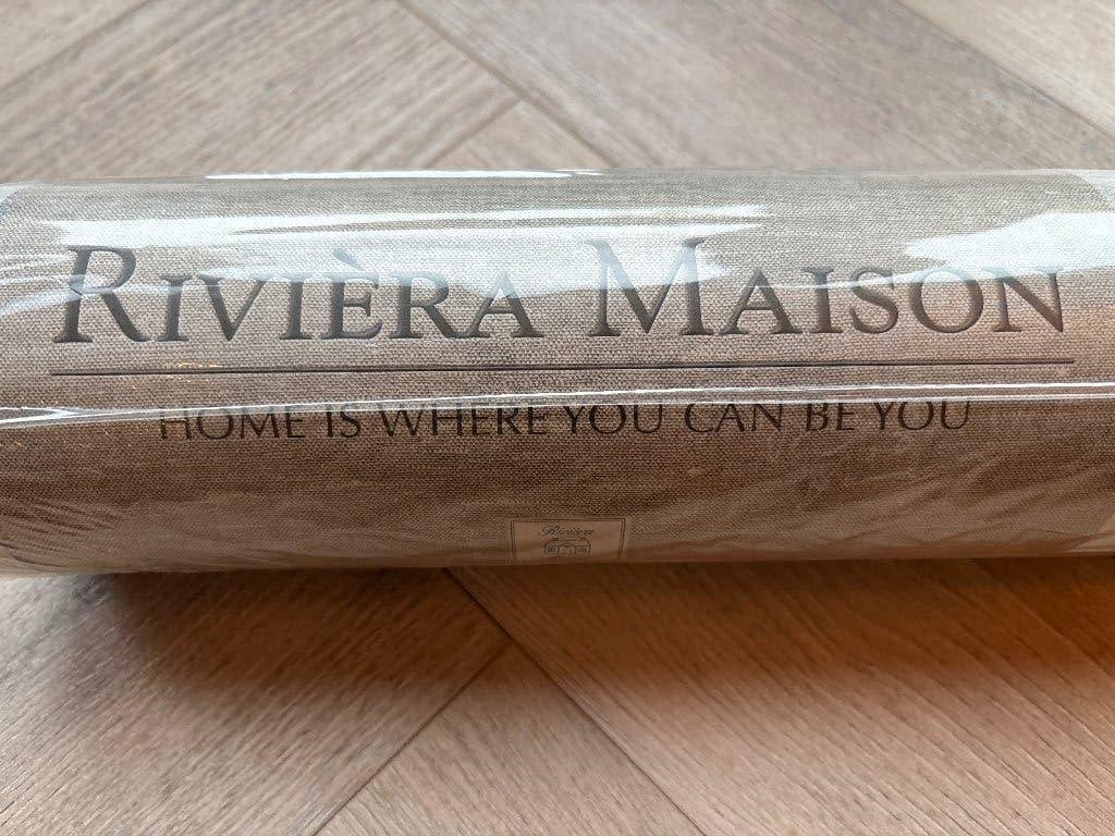 riviera maison behang anvers linen stripe. Design 219891, Ophalen, Gestreept, Beige, BN