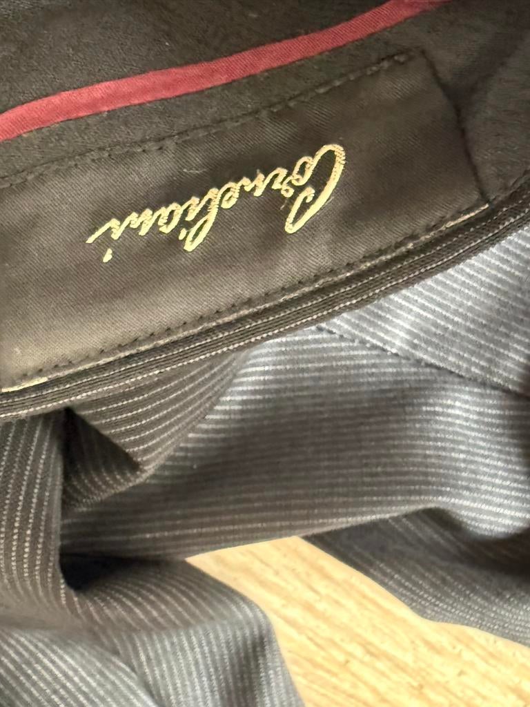 Corneliani pak met sierlijke strepen, Ophalen of Verzenden, Gedragen, Overige maten, Grijs