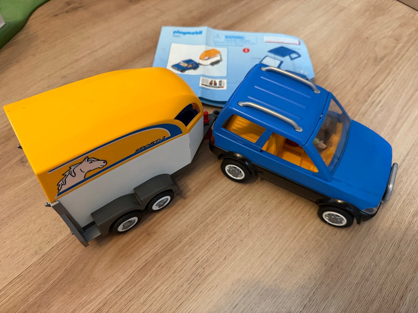 Playmobil 5223 SUV met paardentrailer, Kinderen en Baby's, Speelgoed | Playmobil, Gebruikt, Complete set, Voertuig, Ophalen of Verzenden