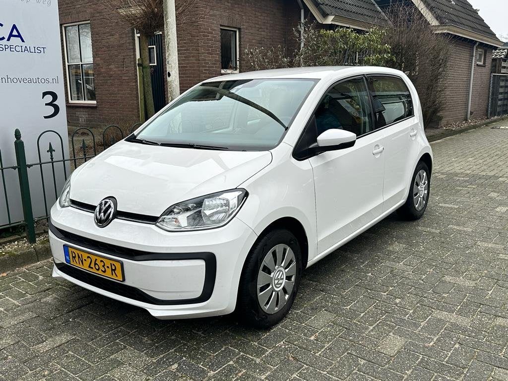 Volkswagen up! 1.0 BMT move up! 5-Deurs/Airco/Cruise control, Voorwielaandrijving, Stof, Gebruikt, Wit