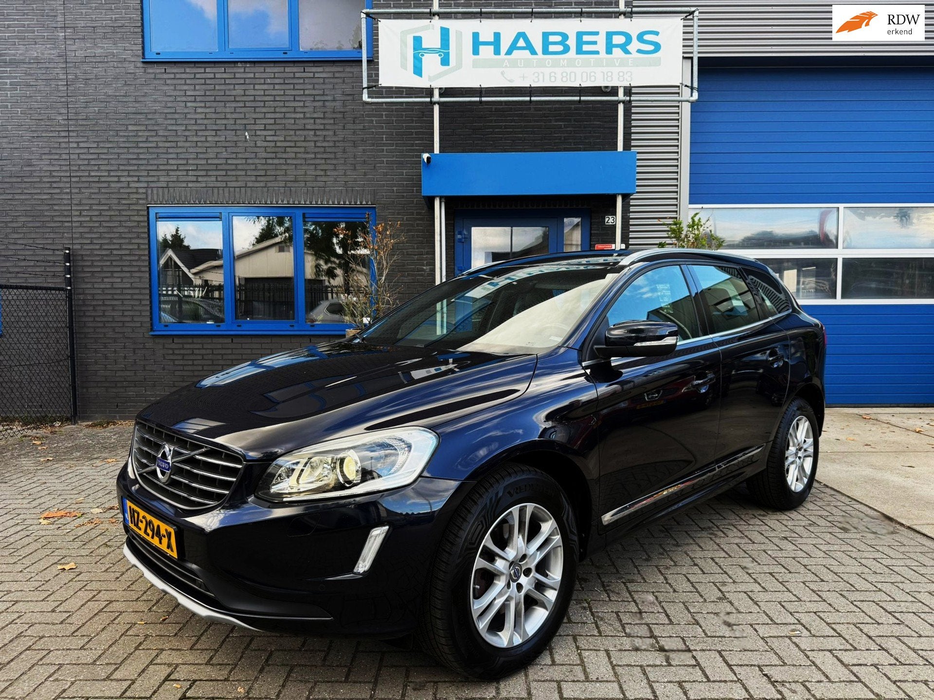 Volvo XC60 2.0 D4 FWD Ocean Race 190PK|Face Lift|Navi|Xenon/, 1969 cc, Blauw, Bedrijf, SUV of Terreinwagen