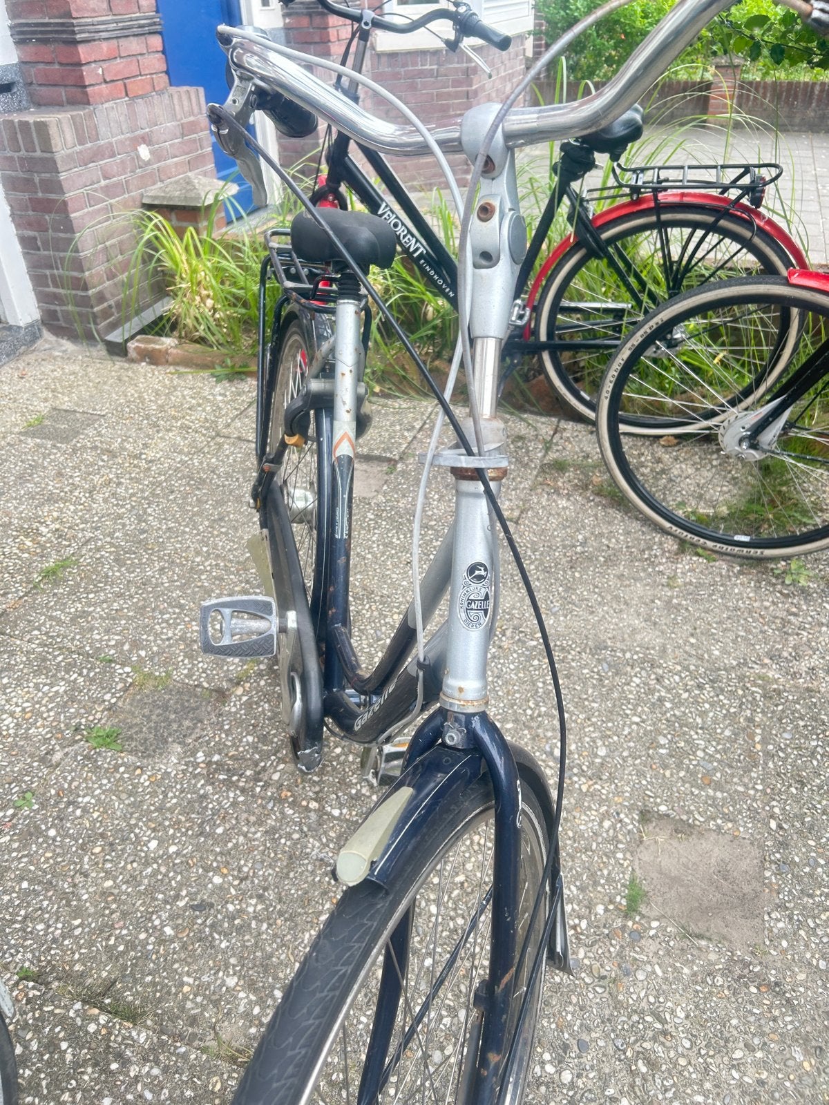 Gazelle Impala damesfiets, blauw, volwassen, goede staat, Fietsen en Brommers, Fietsen | Dames | Damesfietsen, Ophalen of Verzenden