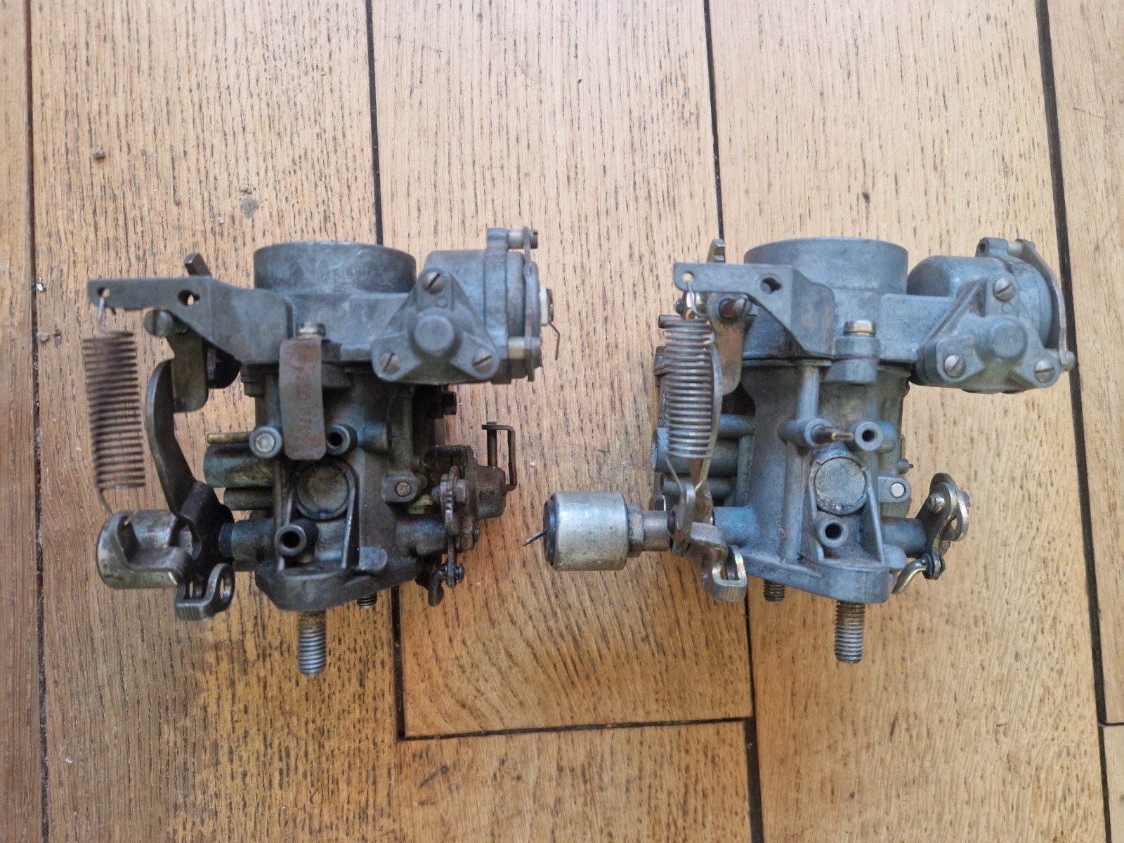 Solex 34 PICT-3 Carburateurs voor Volkswagen (2 stuks), Ophalen of Verzenden, Gebruikt, Volkswagen