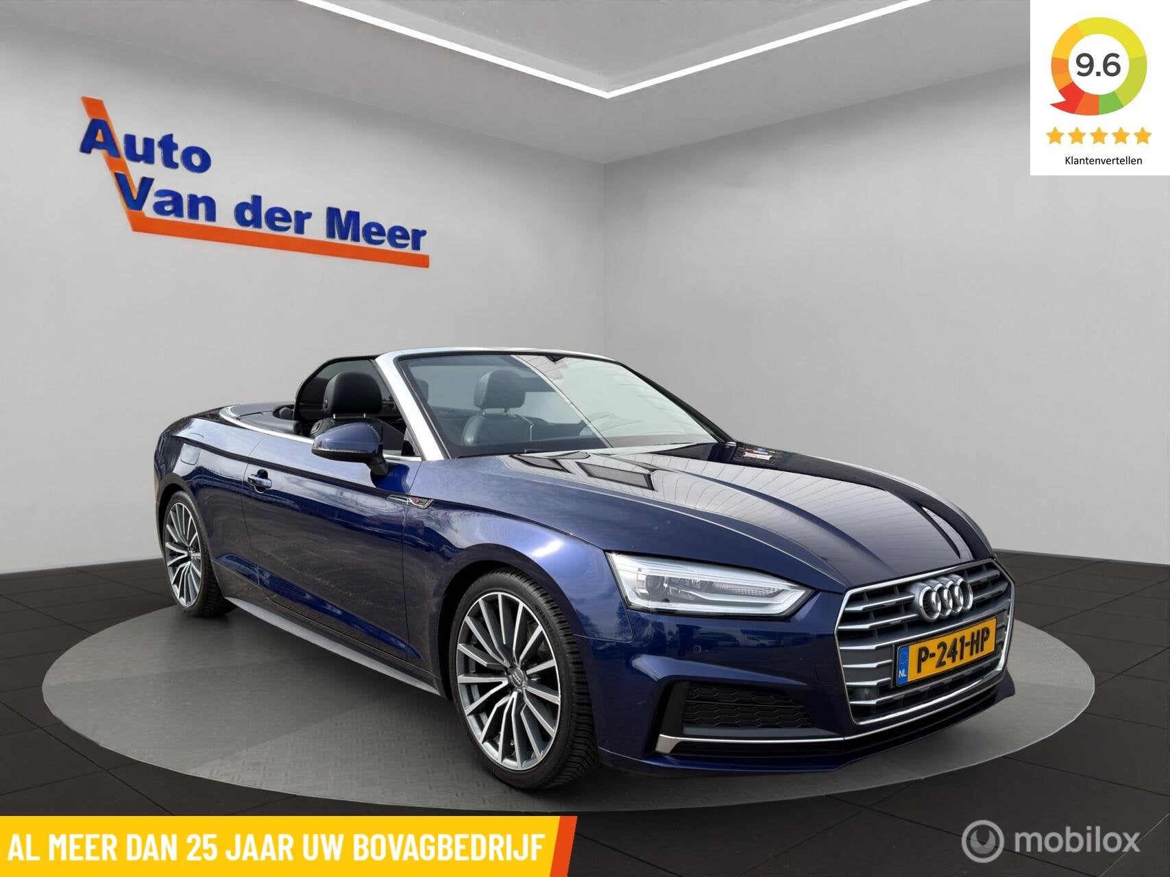 Audi A5 Cabriolet 2.0 TFSI MHEV Design Pro Line Plus/ S-line, Voorwielaandrijving, Stof, Gebruikt, Euro 6