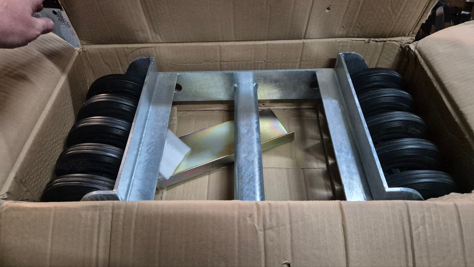 transportwagen voor kapotte wielen met oprijplaat 2 stuk, R, Nieuw, T, Ophalen of Verzenden