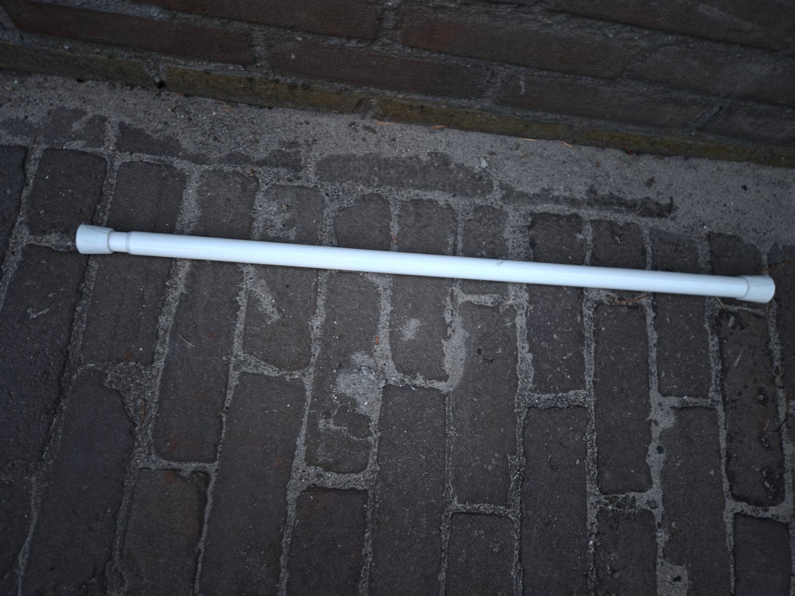 Witte douchegordijnstang, Ophalen of Verzenden, Nieuw, Wit, Douche-accessoire