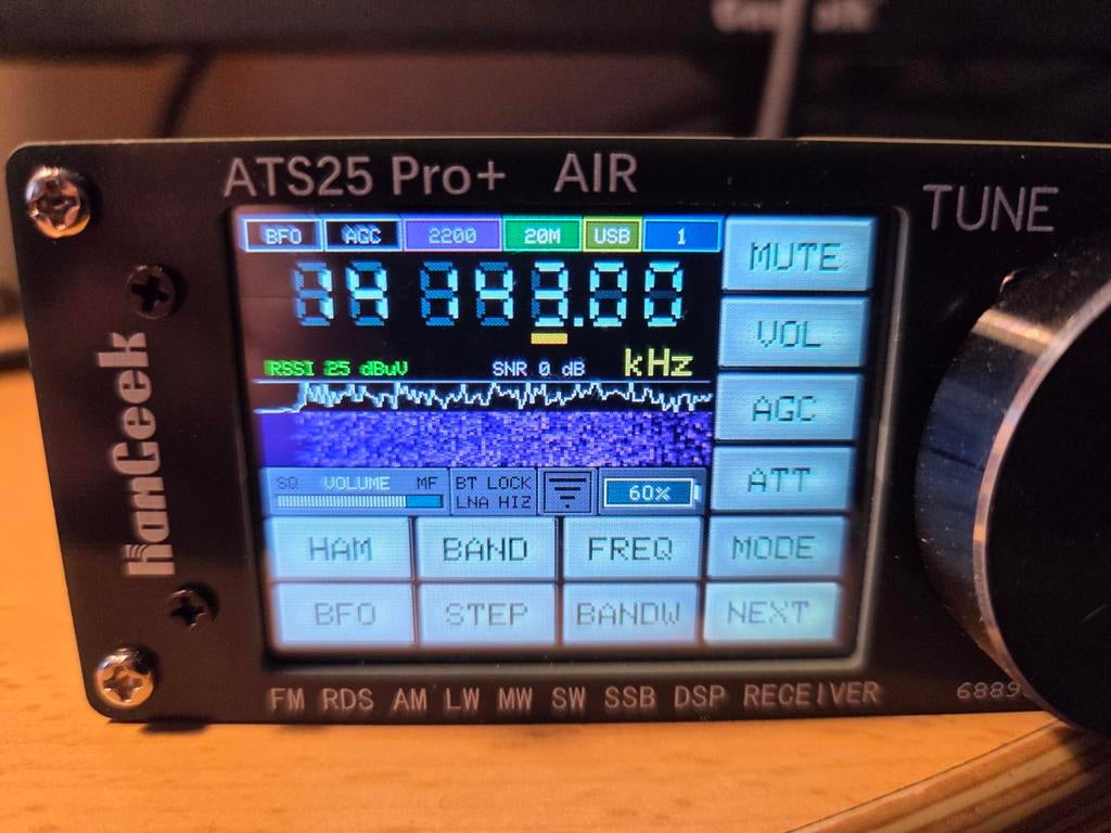 Hamceek ats25 pro+ air., Ophalen of Verzenden, Nieuw, Ontvanger