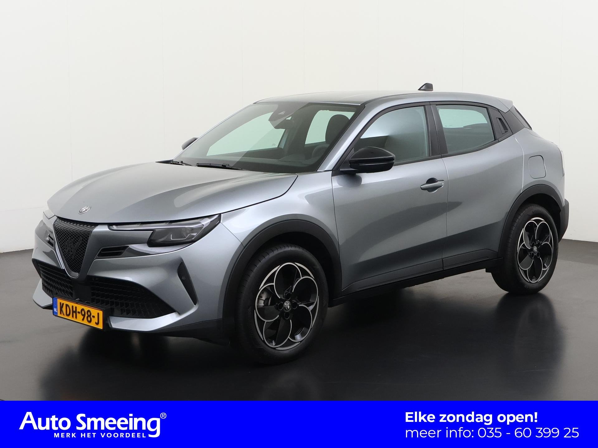 Alfa Romeo Junior Elettrica 54 kWh | 1 Fase | Carplay | Zond, Auto's, Alfa Romeo, Stof, Gebruikt, Parkeersensor, SUV of Terreinwagen