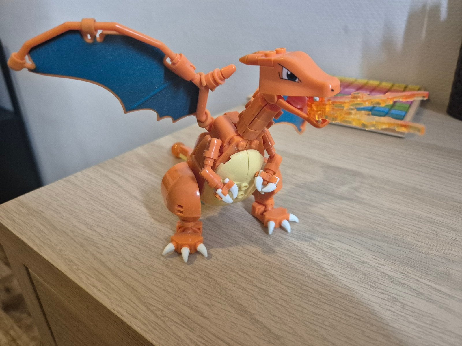 Mega Construx Pokémon Charizard bouwset - Zo goed als nieuw, Ophalen of Verzenden, Zo goed als nieuw, Megabloks