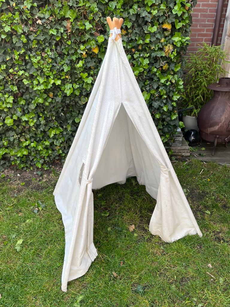 Tipi tent søstrene grene, Ophalen, Zo goed als nieuw, Overige materialen