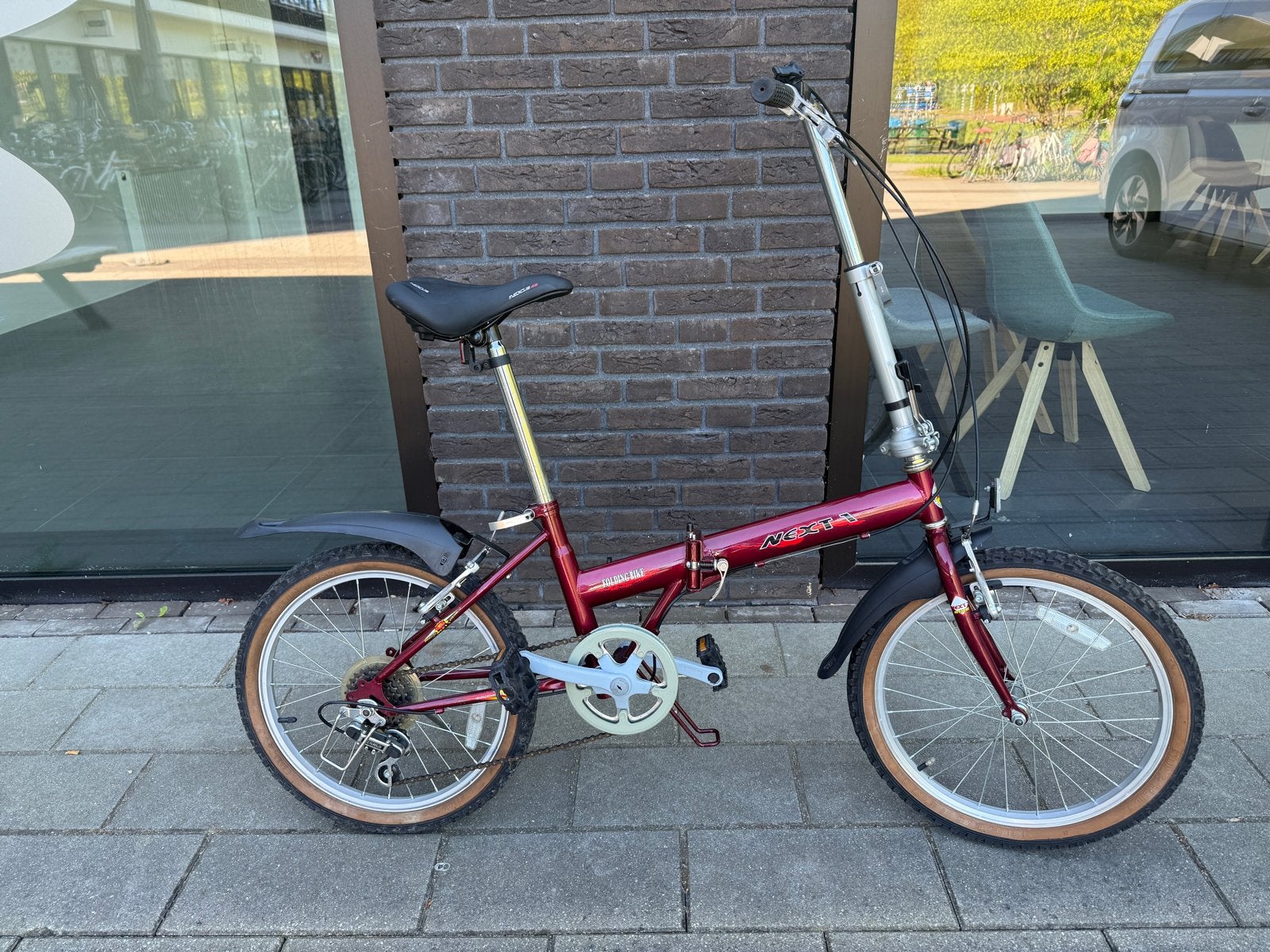Nette Vouwfiets 20 inch, Fietsen en Brommers, Fietsen | Vouwfietsen, Velgrem, Versnellingen, Zo goed als nieuw, Dames