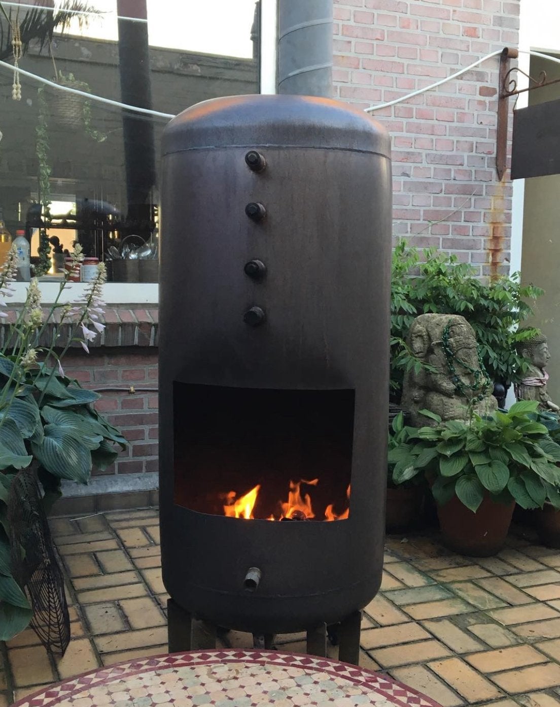 Buitenkachel / BBQ, Ophalen of Verzenden, Gebruikt