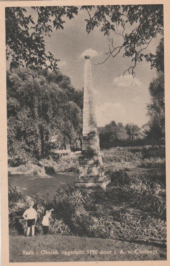 vaals- obelisk, Ophalen of Verzenden, 1940 tot 1960, Limburg