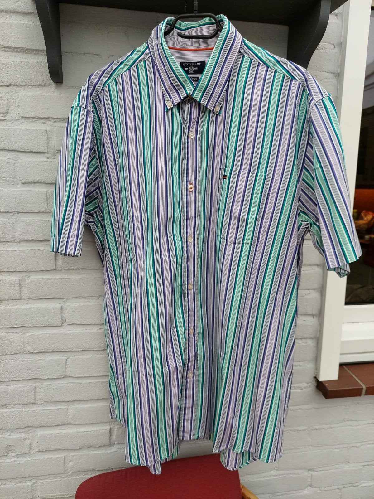 Nieuw heren hemd maat XXL. merk State of Art, Ophalen, Nieuw, Overige halswijdtes