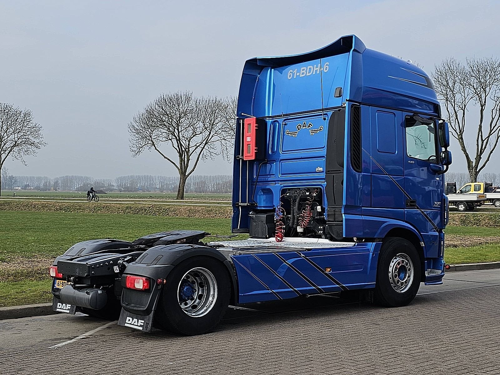 DAF XF 510, Auto's, Vrachtwagens, Automaat, Euro 6, 510 pk, Blauw