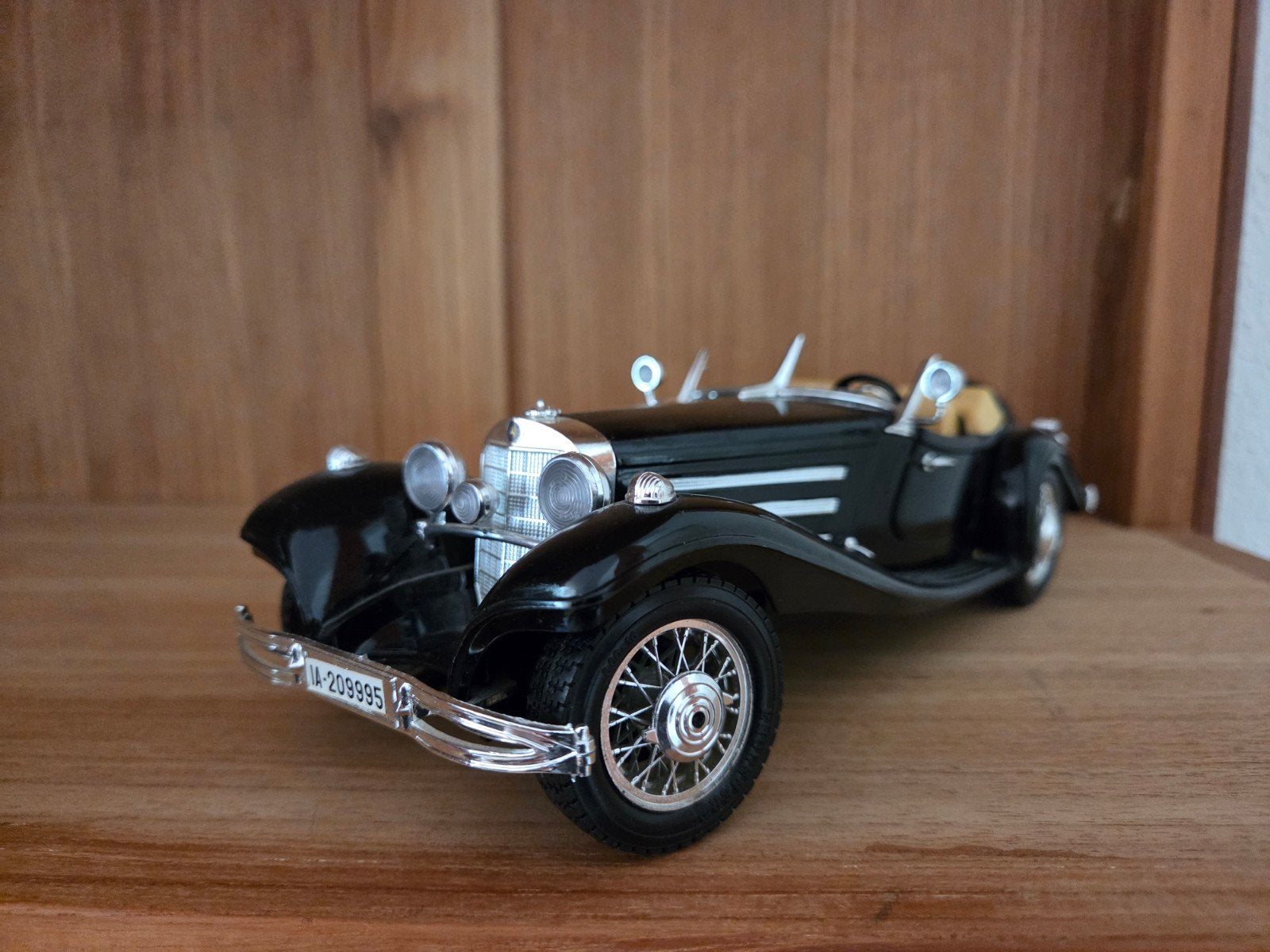 Burago Mercedes Benz 500 K Roadster (1936), Ophalen of Verzenden, Gebruikt, Auto