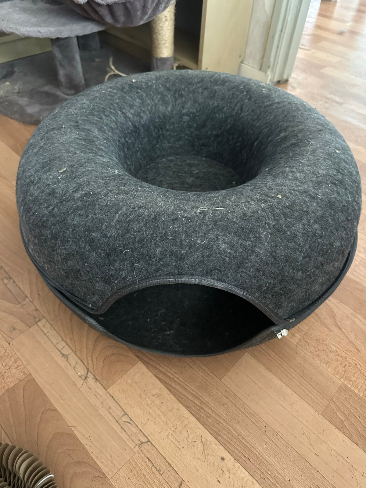 Katten donut speelgoed / holletje, Ophalen, Gebruikt, Katoen