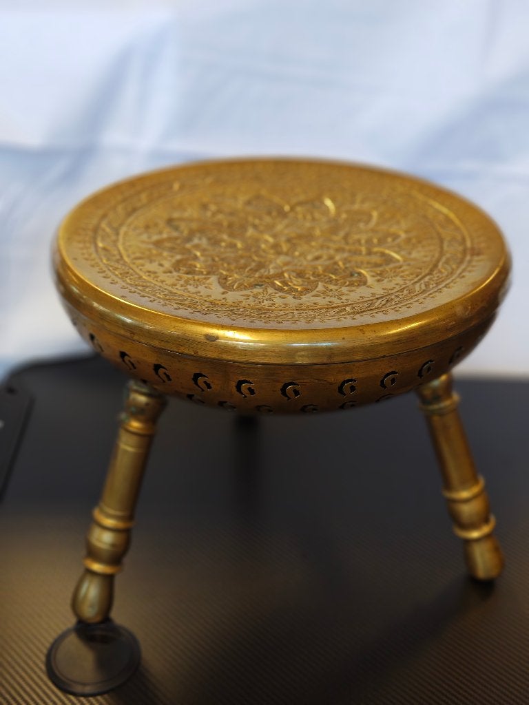 Antieke messing voeten warmer Midden Oosten, Antiek en Kunst, Ophalen of Verzenden