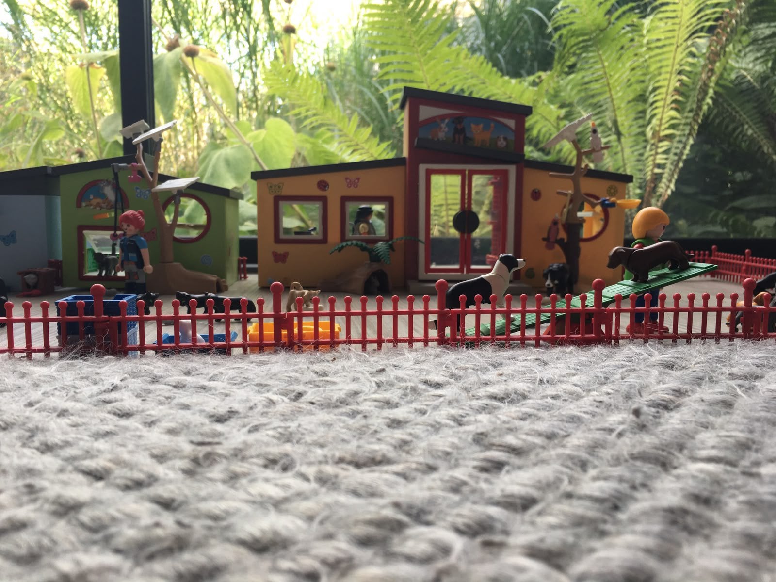 Playmobile dierenpension met katten- en knaagdierenverblijf, Ophalen of Verzenden