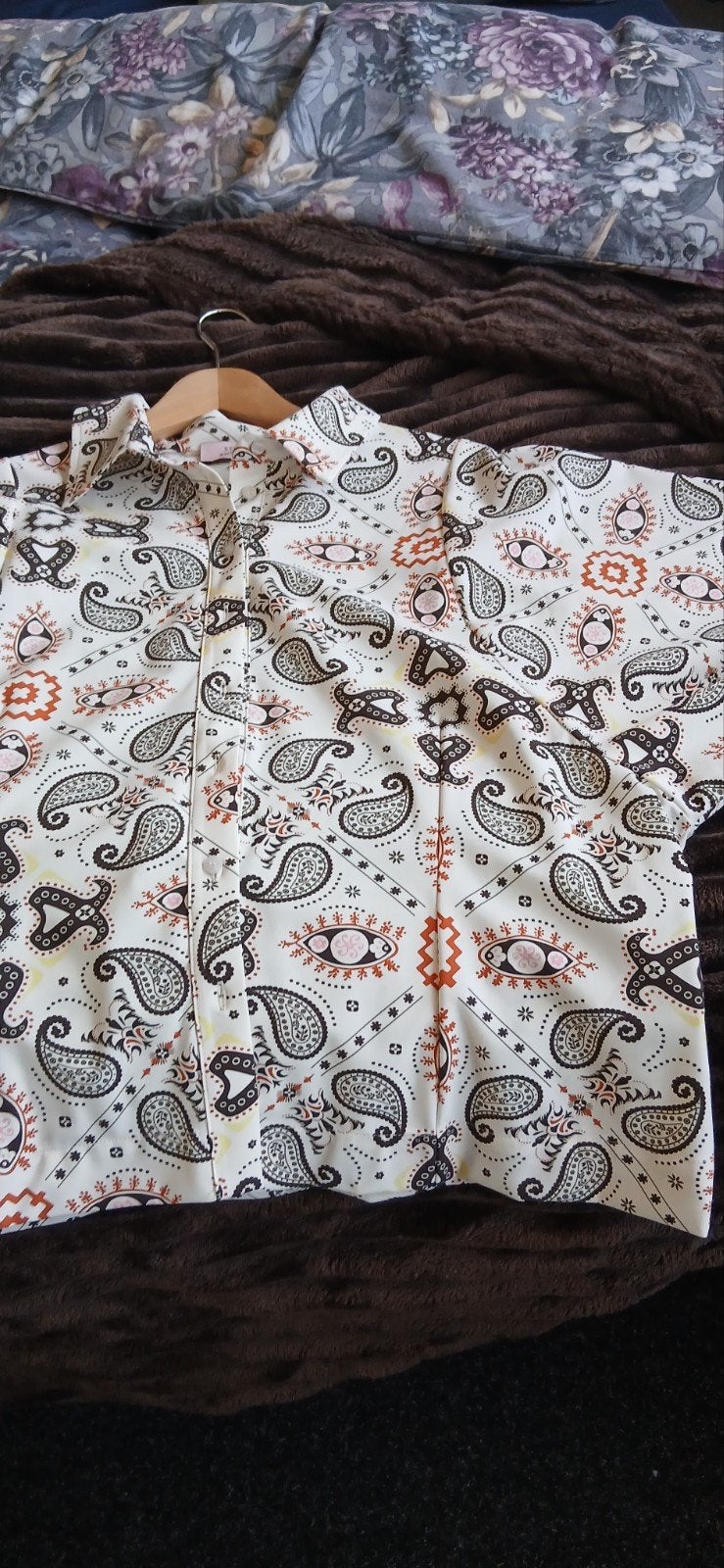 Studio Anneloes blouse met paisley print, maat XL, Studio Anneloes, Meerkleurig, Maat 46/48 (XL) of groter, Nieuw