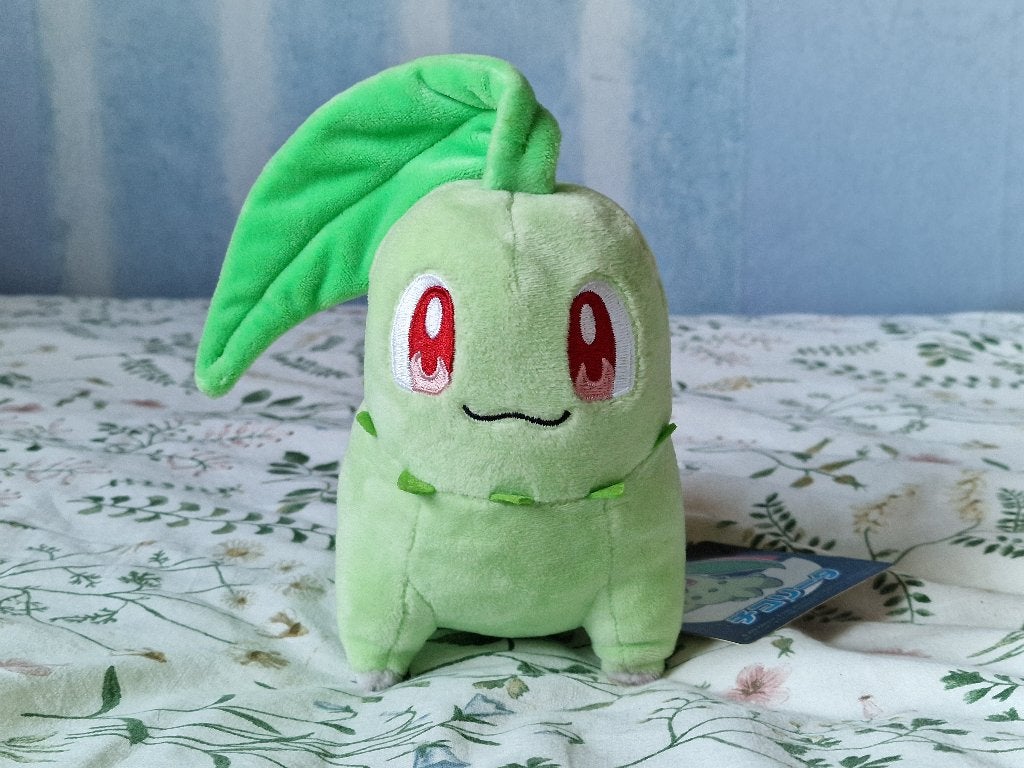 Chikorita Knuffel - Pokémon Center Japan, Ophalen, Overige merken, Overige typen, Pokémon
