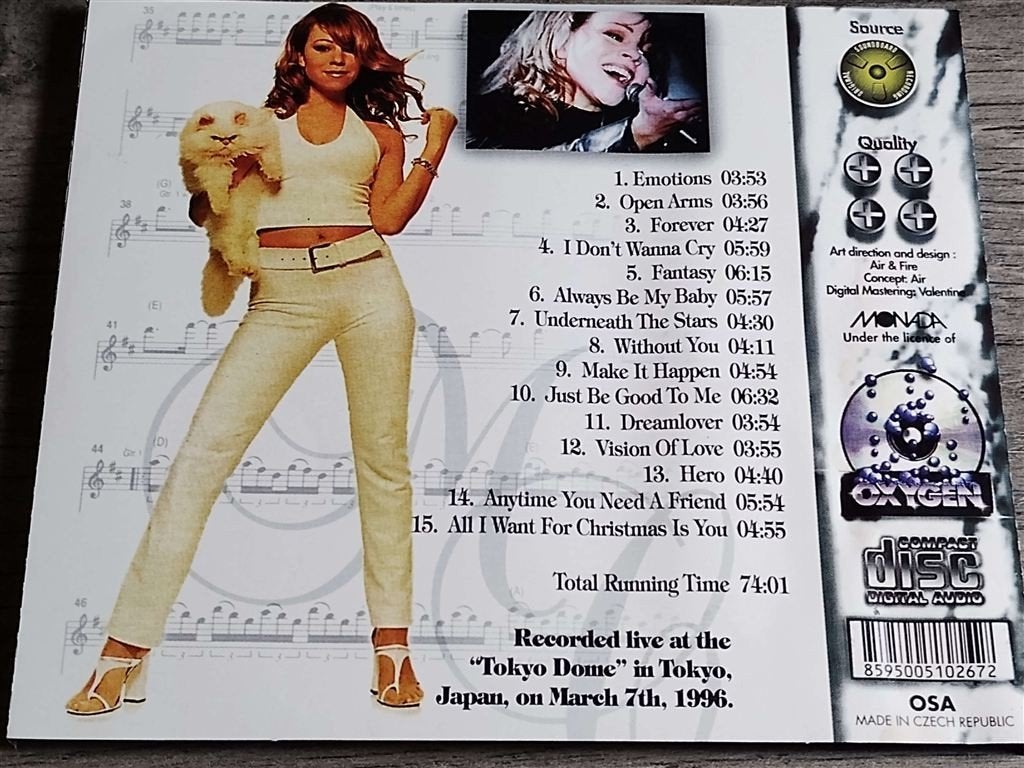 Mariah Carey – Out In Japan [Onofficieel], Ophalen of Verzenden, Gebruikt
