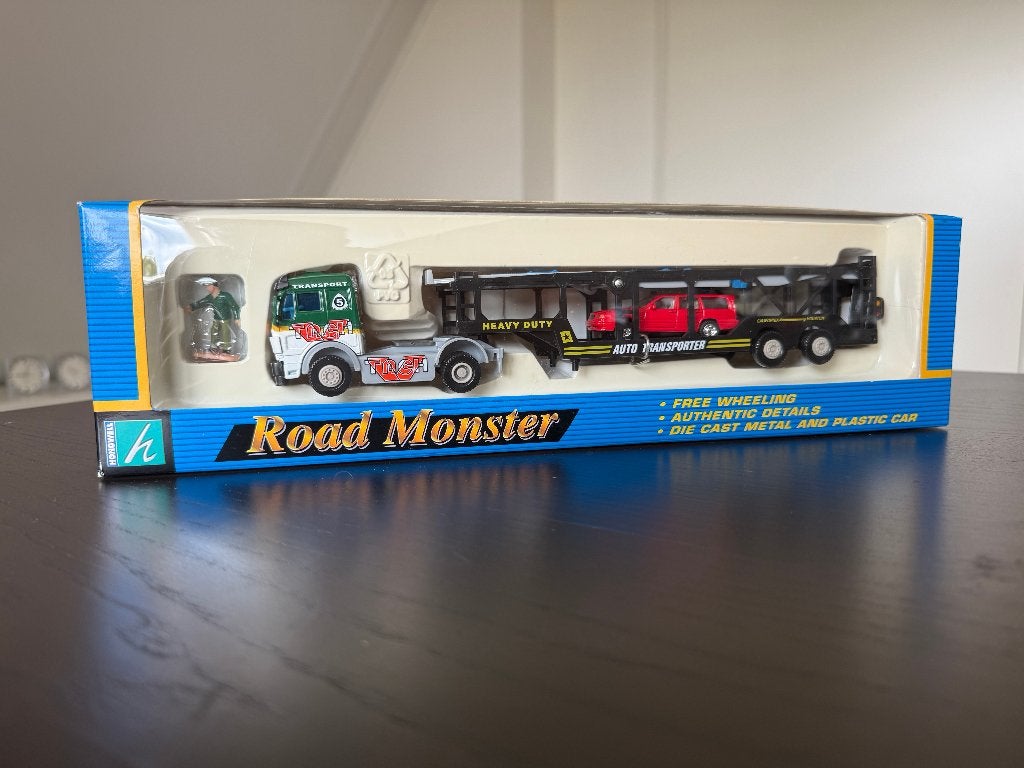 Hongwell Road Monster TACH Auto transporter - Nieuw in doos, Ophalen of Verzenden, Nieuw, Auto, Overige merken