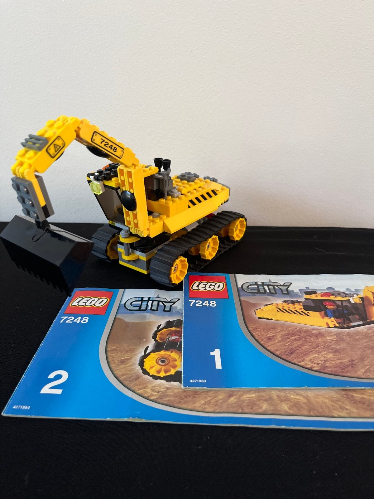 Lego City 7248 Graafmachine compleet met boekje, Lego, Ophalen of Verzenden, Compleet, Complete set