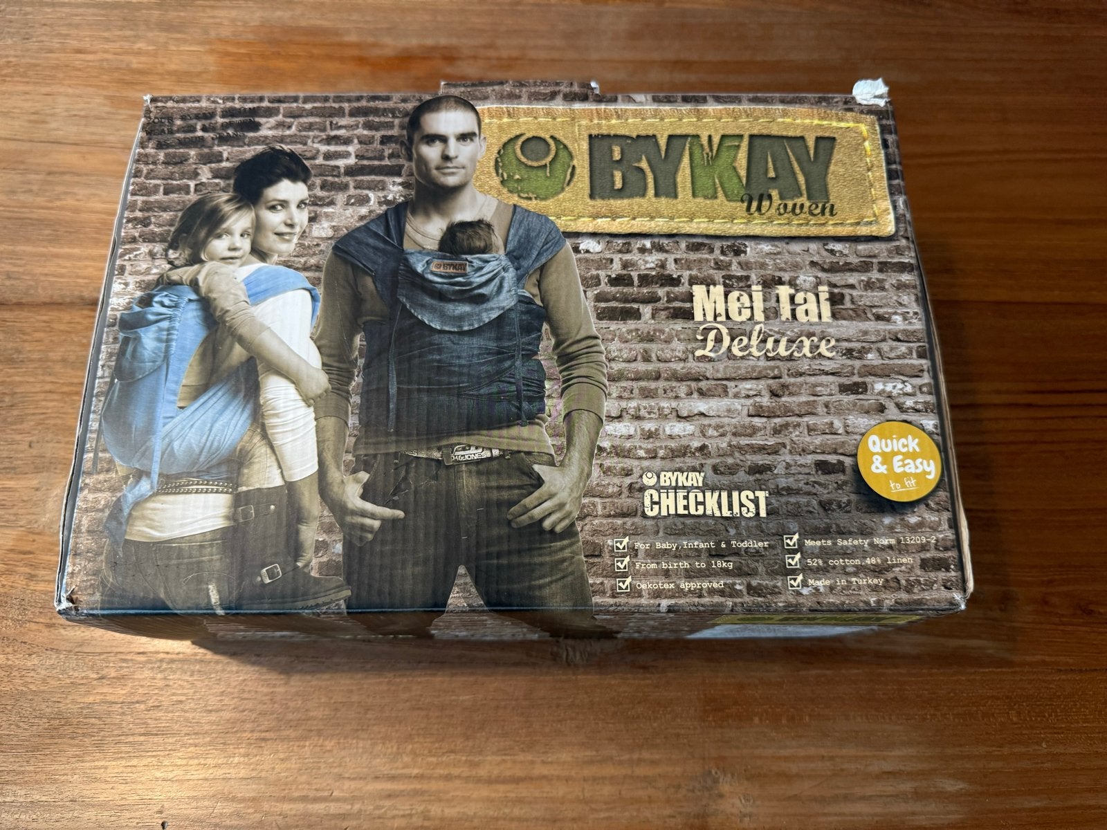 Bykay Mei Tai Deluxe Draagzak, Overige merken, Gebruikt, Buik of Rug, Ophalen of Verzenden