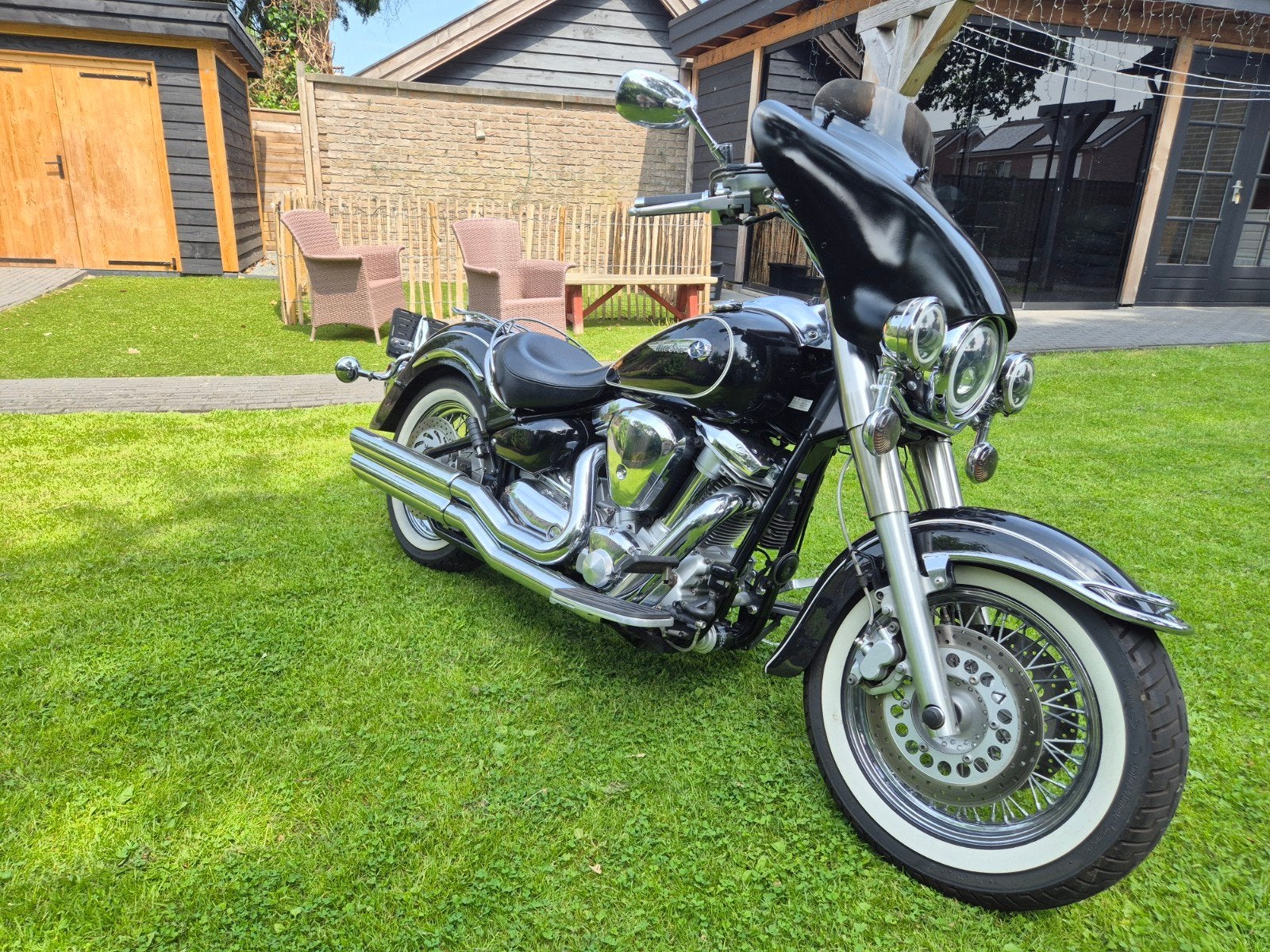 Yamaha Wildstar 43dkm perfecte staat vance & hines + batwing, Motoren, Motoren | Yamaha, 2 cilinders, Occasion, 1600 cc, Particulier