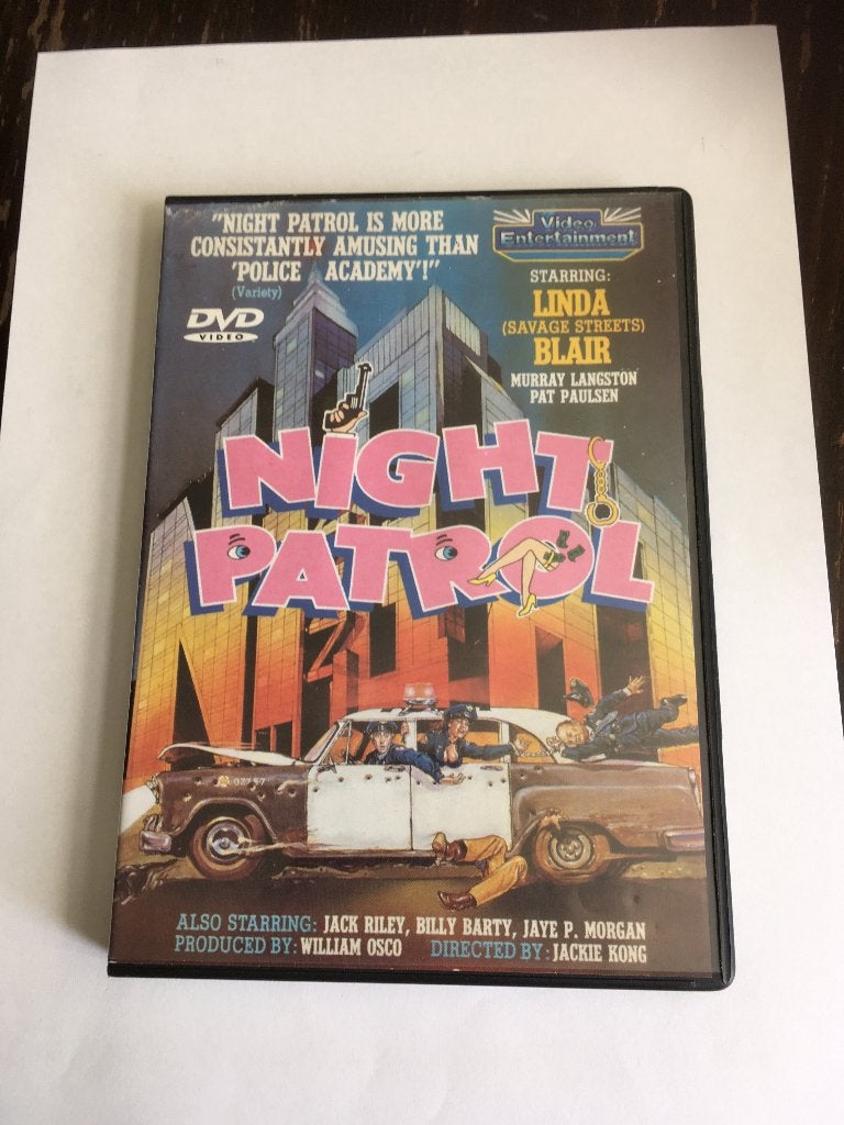 night patrol dvd 1984 linda blair, Alle leeftijden, Ophalen of Verzenden, Zo goed als nieuw, Actiekomedie