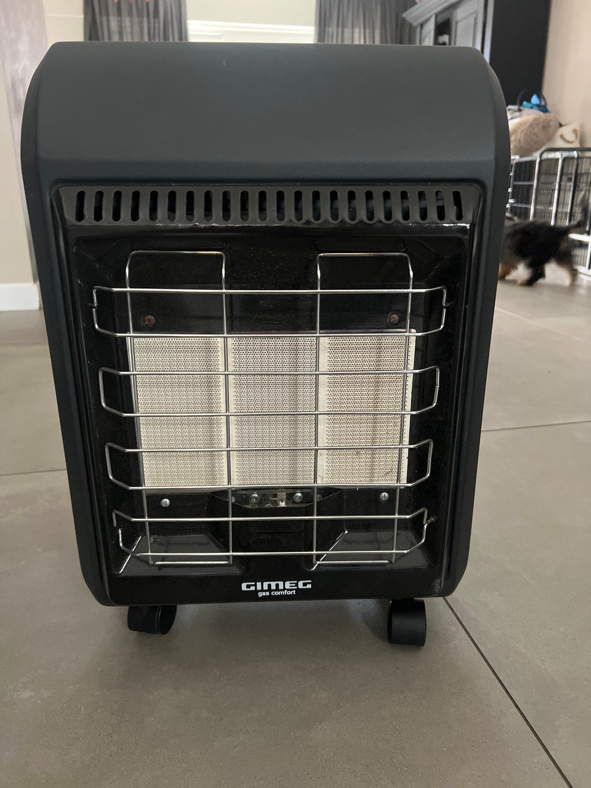 Gimeg Gas Comfort Gaskachel - Zo goed als nieuw, Ophalen, Kachel, Minder dan 60 cm, Zo goed als nieuw