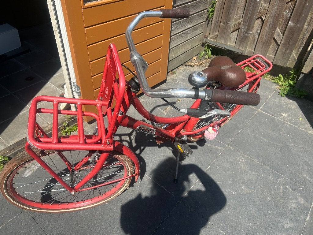 Kinderfiets, Ophalen, Gebruikt, Popal Daily Dutch, Terugtraprem