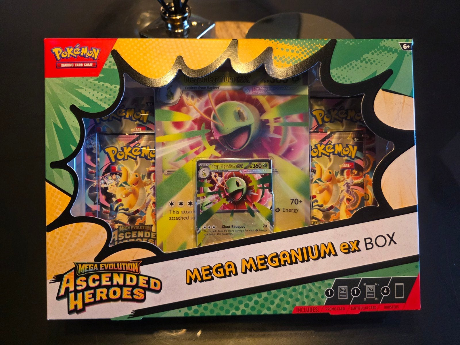 Pokémon Mega Evolution – Ascended Heroes Mega Meganium ex, Ophalen of Verzenden, Nieuw, Foil