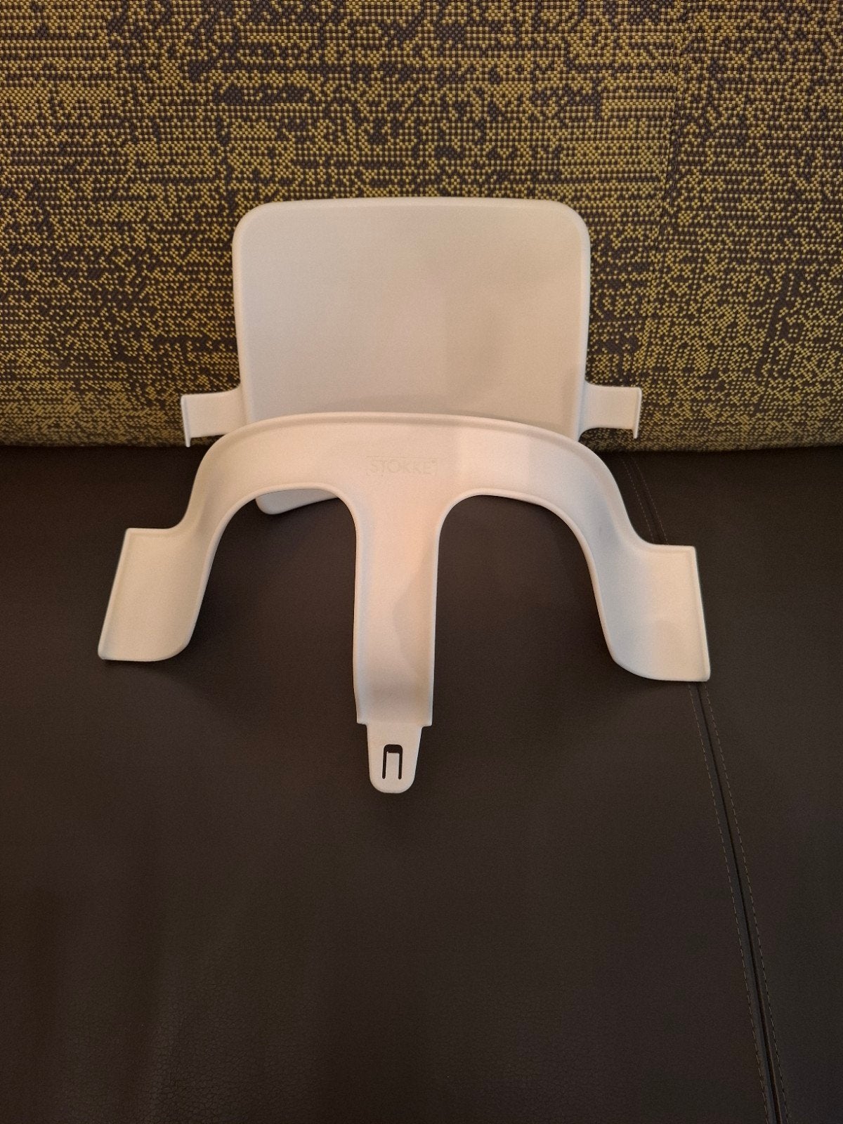 Stokke Tripp Trapp Baby Set Wit  V3, Ophalen of Verzenden, Zo goed als nieuw, Meegroeistoel, Aanschuifbaar