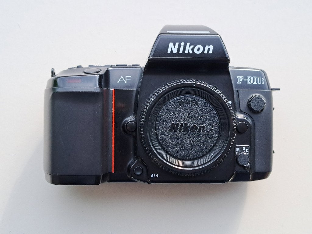 Nikon F081(s), Audio, Tv en Foto, Fotocamera's Analoog, Ophalen, Gebruikt, Spiegelreflex, Nikon