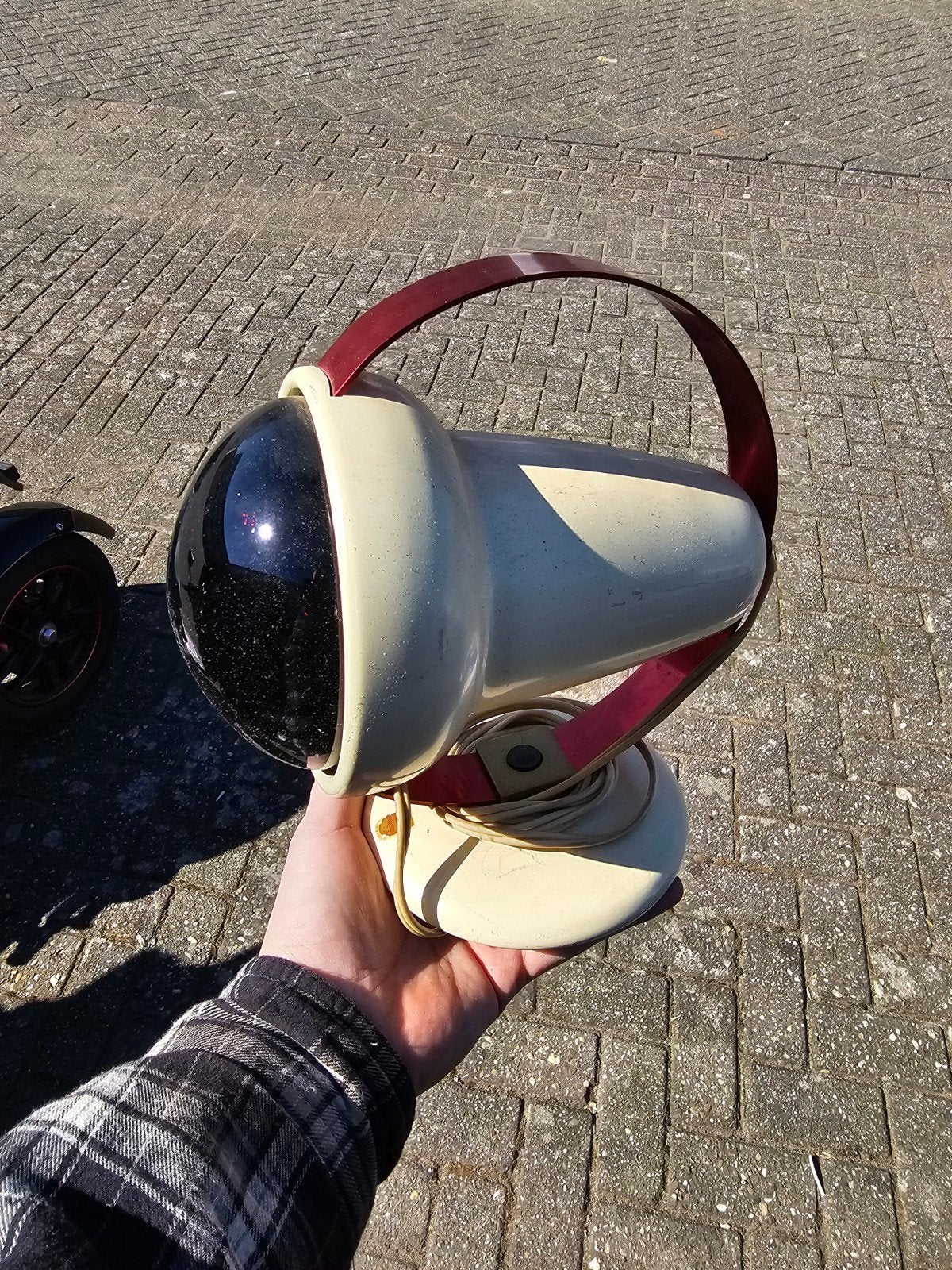 Antieke Philips Infrarood Warmtelamp - Vintage Design, Ophalen of Verzenden